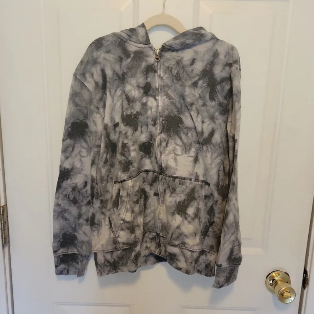 BOYS Hooded Zip Up Jacket Sz. 10/12